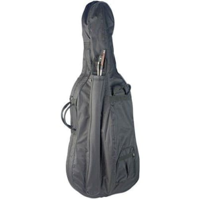 Stagg VNC-3/4 L - 3/4 sized Spruce & Maple Cello with carrying Bag & Bow - NEW imagen 2