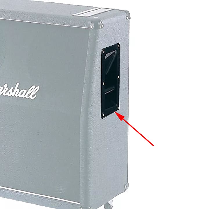 Genuine Marshall Panel Side Handle (One) - Black Plastic - M-PACK-00029 image 1