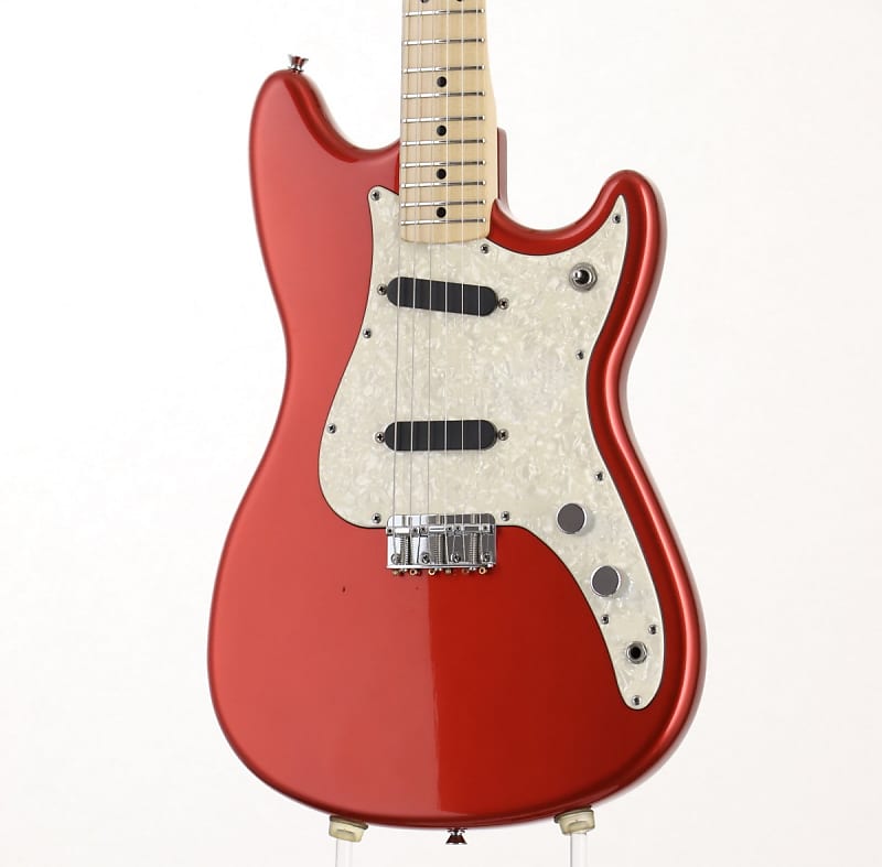 Squier Classic Vibe Duo Sonic FRD Fiesta Red 2011 (S/N:CGS1105550) (12/08)