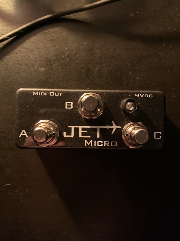 Jet Pedals Micro Midi Controller (HX Stomp) Black Reverb