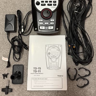 Roland TD-11 Drum Sound Module With Mount, Clamp, Wiring Harness, & Power Cord