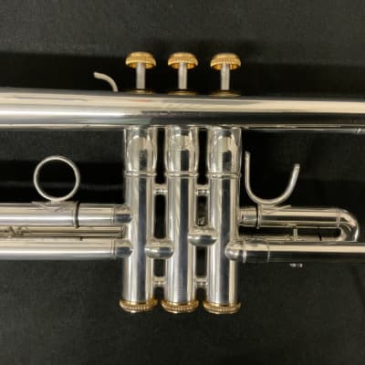 Eastman ETR821G Trumpet - Silver Plated image 10