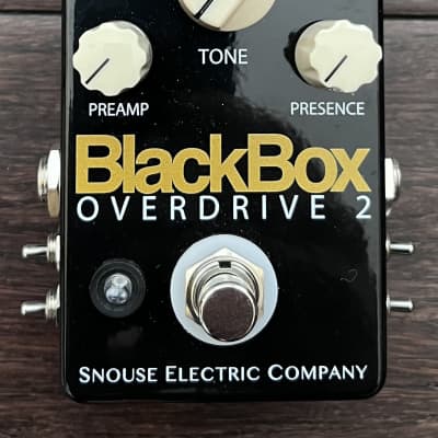 Snouse BlackBox Overdrive 2 Stage Pro Mod - Black | Reverb