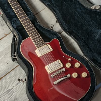 CP Thornton Blues Queen Electric Guitar, Red w/ Case x5089 (USED) image 15
