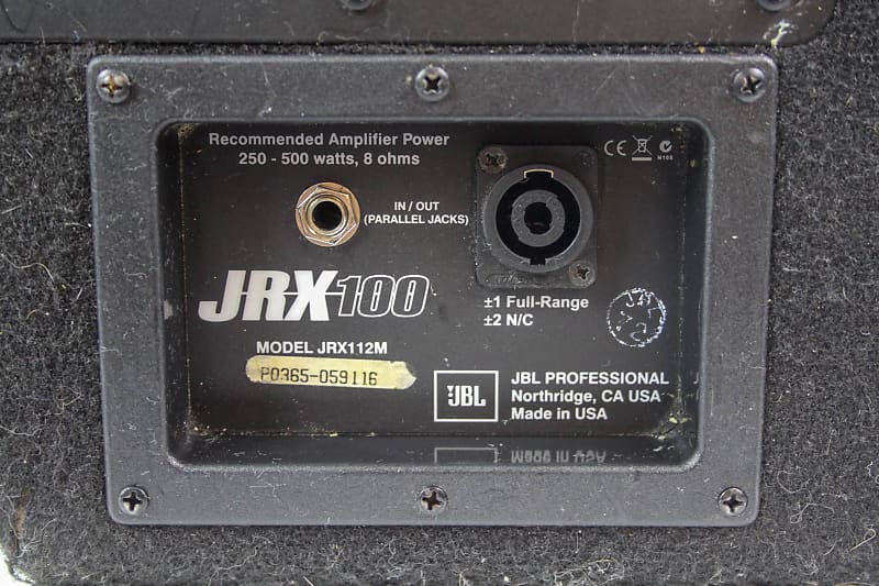 JBL JRX100 Series JRX112M Speakers/Monitors | Reverb JBL JRX100 Series JRX112M Speakers/Monitors | Reverb