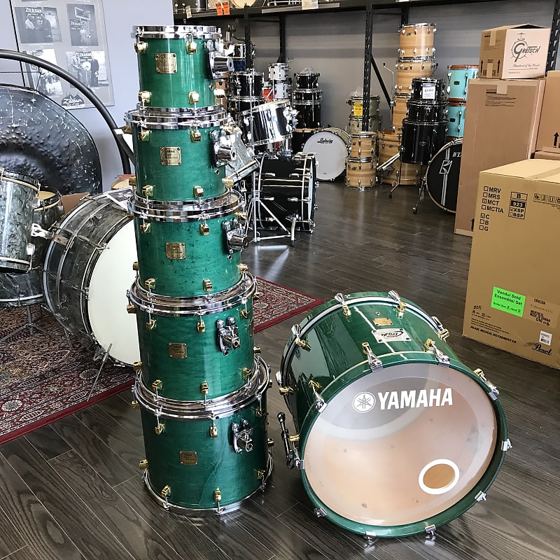 Yamaha Maple Custom Drum Set image 3