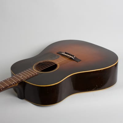 Gibson  J-45 Banner Flat Top Acoustic Guitar (1943), ser. #2681-24 (FON), molded plastic hard shell case. image 7