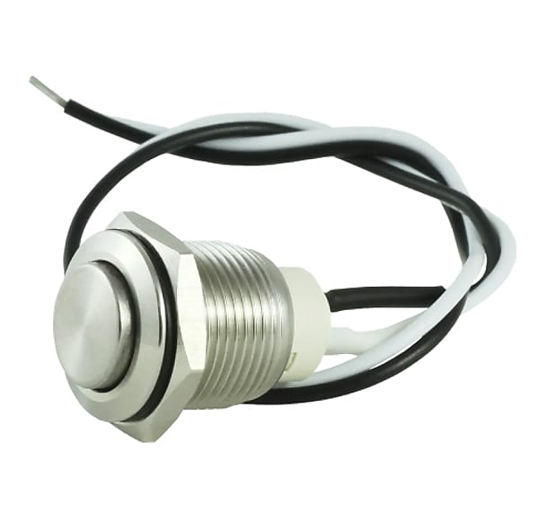 Tesi IDO XL 16MM Metal Momentary Push Button Guitar Kill Reverb