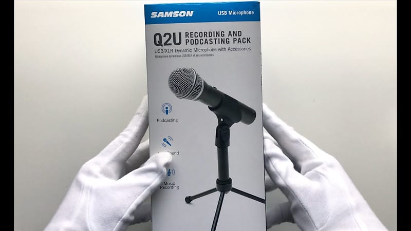 Samson Q2U Recording /Podcasting Pack