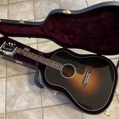 2014 Gibson Stage Deluxe Roy Smeck Acoustic Electric Guitar Vintage Sunburst image 11
