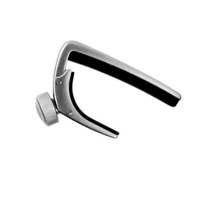 D'Addario NS Capo Pro.Silver Finish.For Acoustic & Electrics. P/No:- PW CP 02S image 2