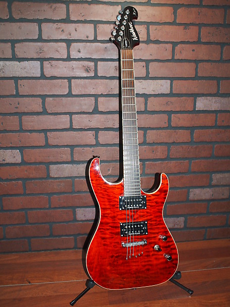 Washburn X50 Pro Q Electric Guitar w/Washburn Gig Bag | Reverb