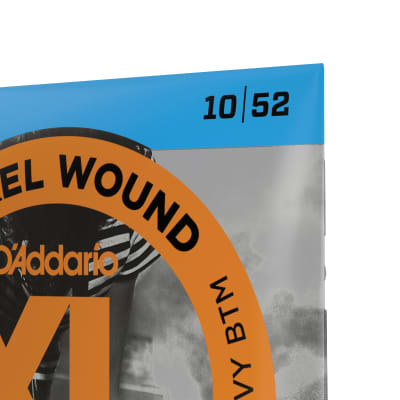 D'addario EXL140 Light Top Heavy Bottom Round Wound Electric Guitar Strings (10-52) image 5