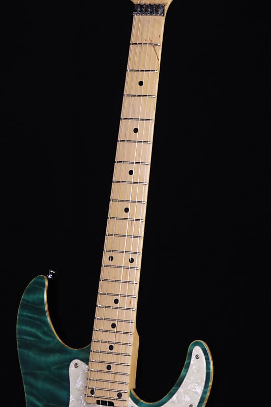 SCHECTER EXCEED EX V 24 CTM FRT Black Turquoise (04/25