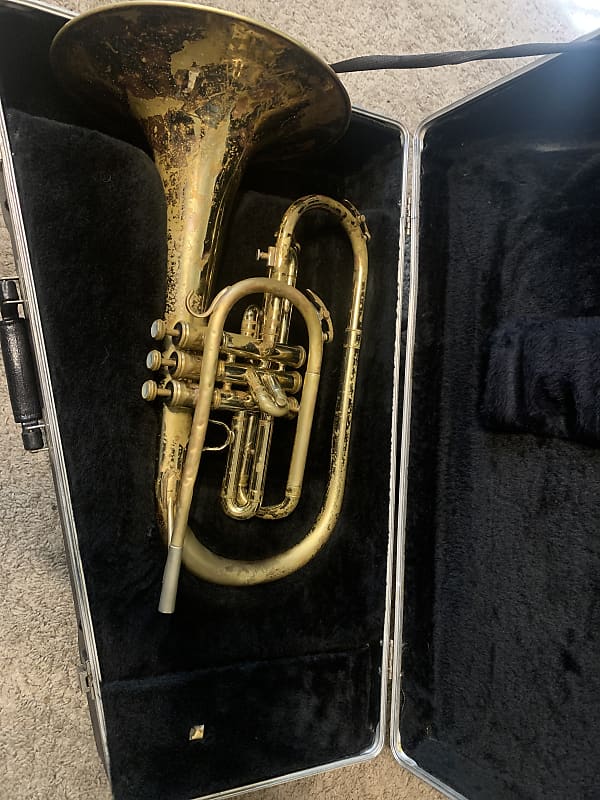King 1120 Mellophone Lacquer Reverb