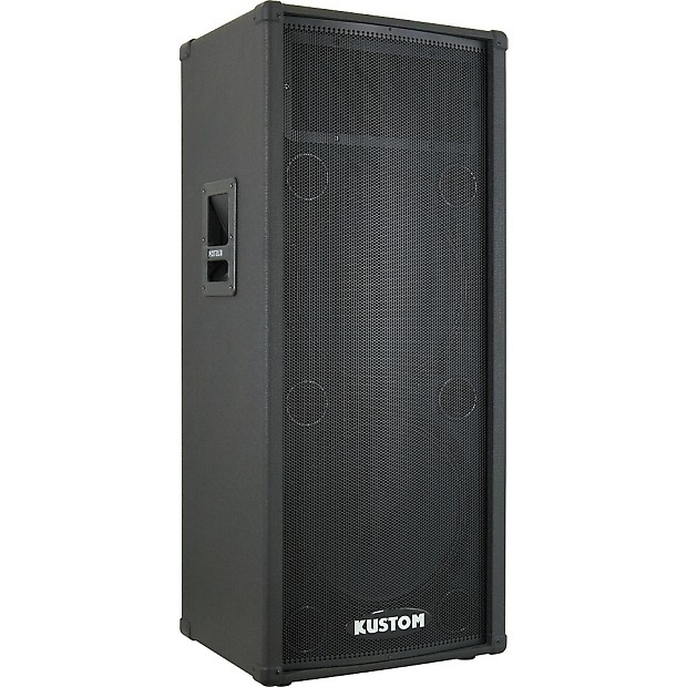 Kustom KPC215H Passive 2x15" PA Speaker Cabinet with Horn image 1