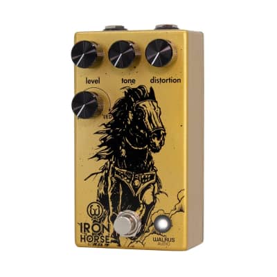 Walrus Audio Iron Horse LM308 Distortion Guitar Effect Pedal image 3