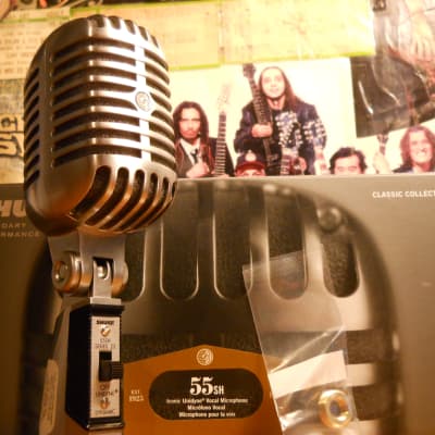 Shure 55SH Series II Unidyne Cardioid Dynamic Microphone - Silver