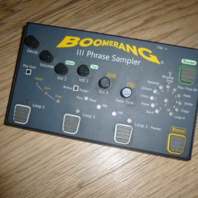 Reverb.com listing, price, conditions, and images for boomerang-phrase-sampler