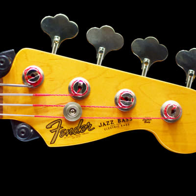 Fender Jaco Pastorius Artist Series Signature Fretless Jazz Bass 2000 - 2016 - 3-Color Sunburst image 7