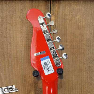 National Valco Supro Colt Guitar Vintage 1960s Red Used image 8