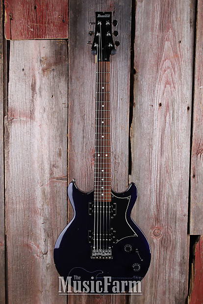Ibanez GIO Series Double Cut Solid Body Electric Guitar HH Deep Indigo Finish