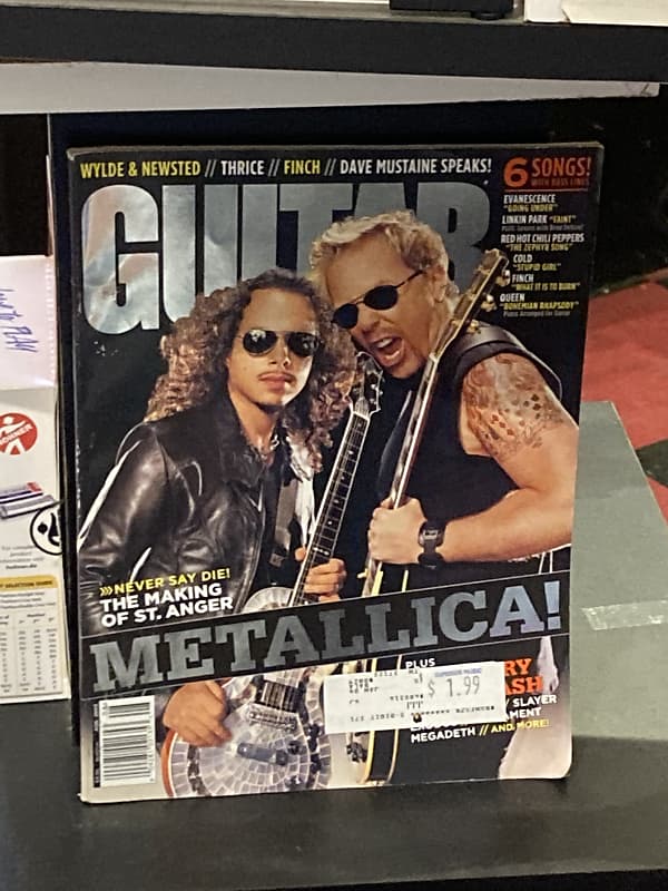 Guitar World Metallica Vintage Reverb