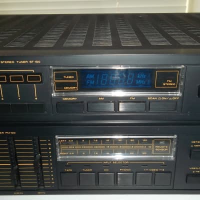 80's Marantz PM-100 ST-100 Solid State Analog Stereo Receiver w/ Remote 1 Owner Well Kept Vintage! image 5