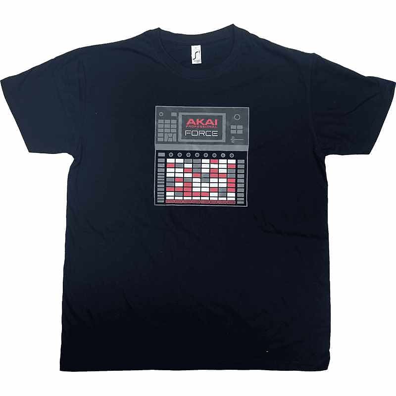 Akai Professional Tshirt-force-m T-shirt Noir Akai 