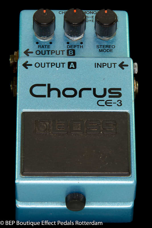Boss CE-3 Chorus Ensemble 1987 s/n 745000 Japan as used by David Gilmour