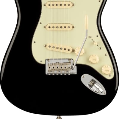 Fender American Professional II Stratocaster Maple Fingerboard Electric Guitar - Black-Black image 1