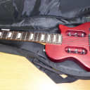 Traveler EG-1 Standard Electric Travel Guitar 2010s - Satin Red