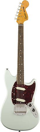 Squier Classic Vibe 60s Mustang Indian Laurel Neck Sonic Blue image 1