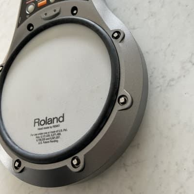 Roland RMP-5 Rhythm Coach 5" Practice Pad 2010s - Black/Silver image 2
