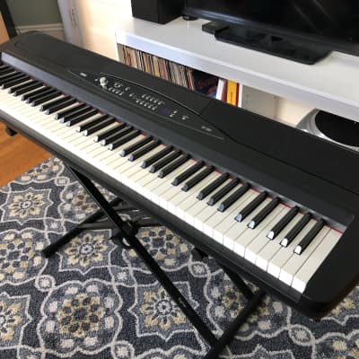 Korg SP-280 Digital Piano Keyboard, Black - Gator Case Included image 2