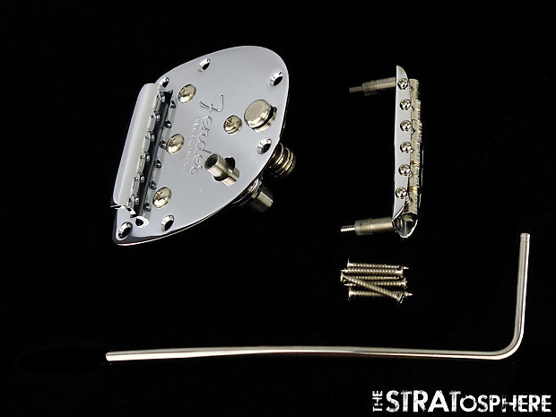 USA Fender Johnny Marr Jaguar Vibrato TREMOLO WHAMMY BAR Bridge Chrome 1965