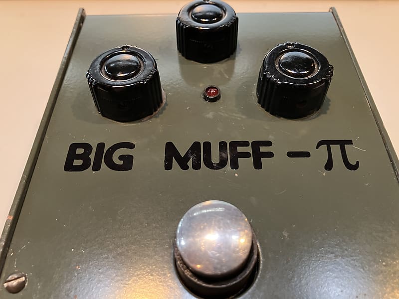 Sovtek Big Muff Pi Bubble Font with box and mods (power | Reverb