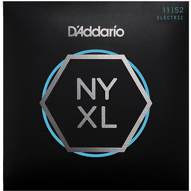 D'Addario NYXL1152 Nickel Wound Electric Guitar Strings Medium Top / Heavy Bottom 11-52 image 1