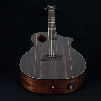 Michael Kelly Forte Port Acoustic Electric Guitar - Exotic Ziricote - MKFESZISFX image 4