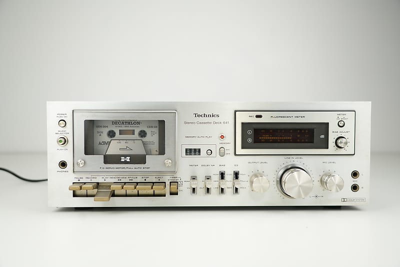 Technics RS-641 - Cassette Deck | Reverb