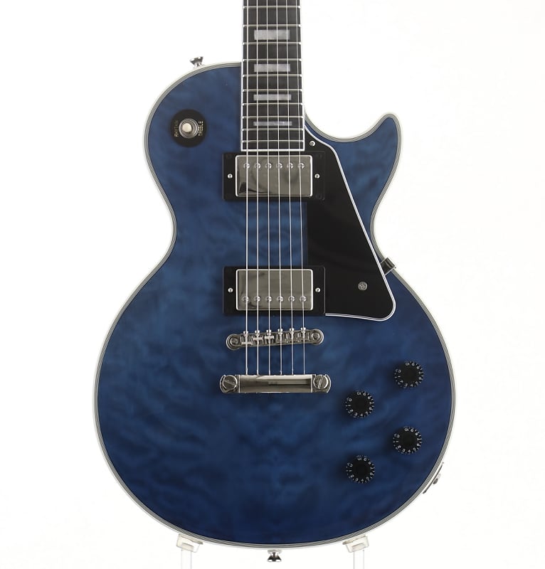 EPIPHONE Les Paul Custom Quilt Viper Blue (07/10) | Reverb