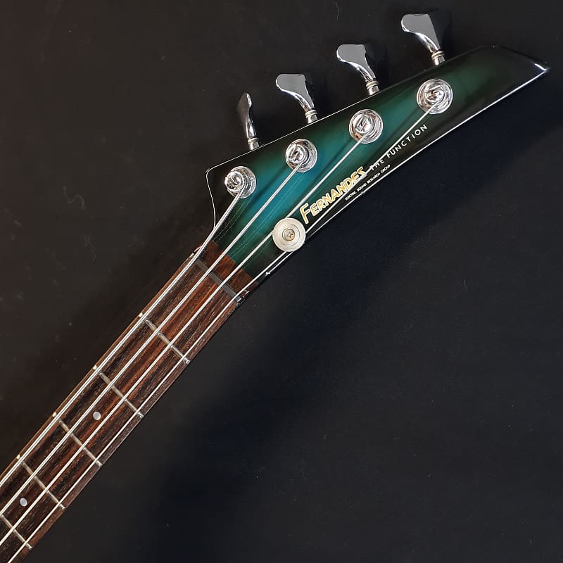 Fernandes Explorer Bass BXB55 Japan 80s - Blue | Reverb