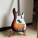 1972 Fender Precision Bass in Sunburst finish with Rosewood Fretboard