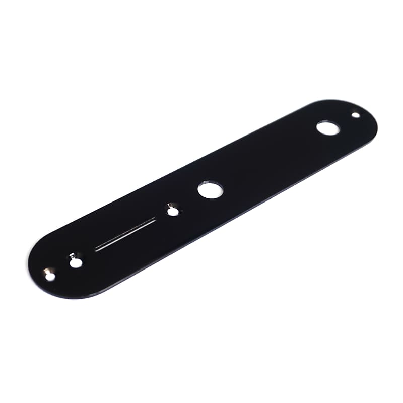 Telecaster Control Plate - Black | Reverb