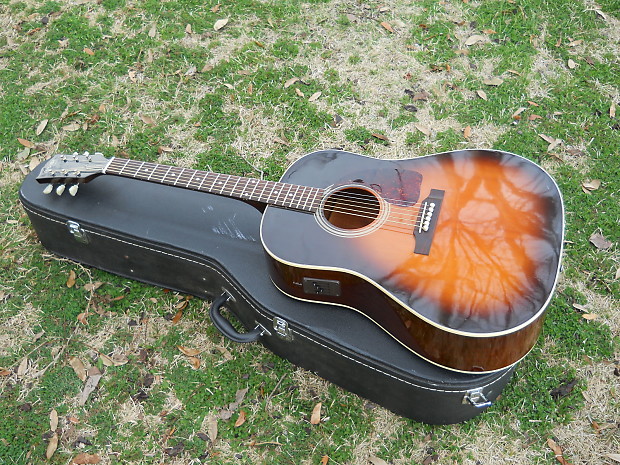 1990's Orville By Gibson J-45 Acoustic Electric Guitar