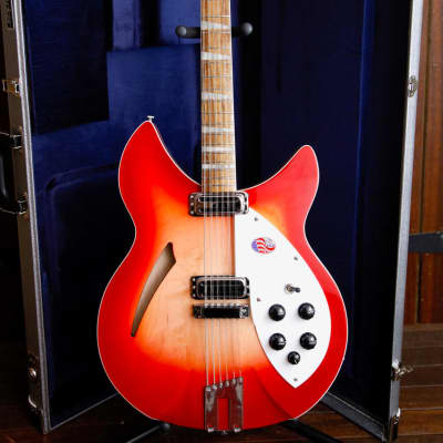 Rickenbacker 360/12c63 Vintage Reissue Fireglo 12-String Electric Guitar image 2