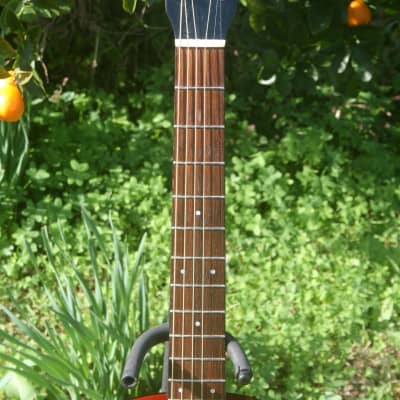 2005 K Yairi SR-2E OOO size Guitar with Under saddle pick up - Cherry Sunburst+Original Hard Case and more image 5
