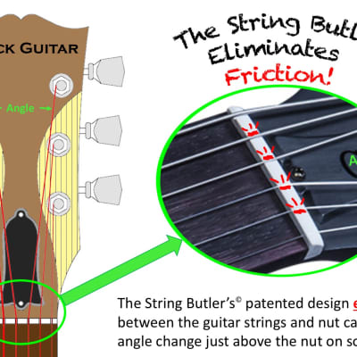 String Butler V5 Silver  - For Flying V Models - Free Shipping image 7