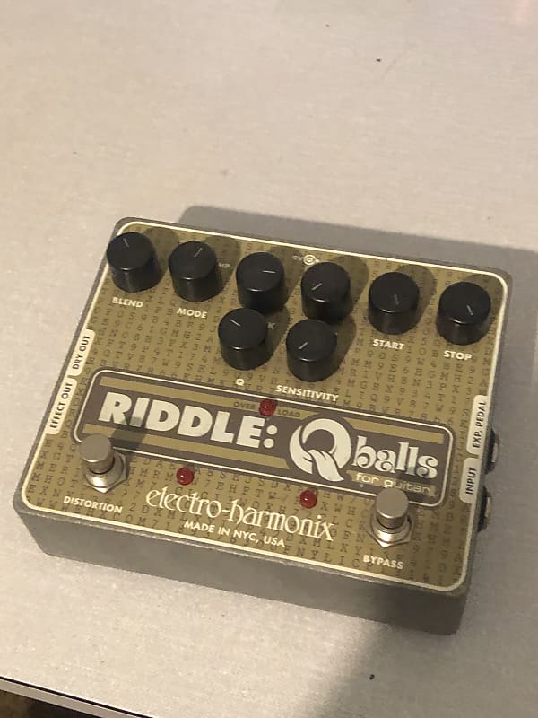 Electro-Harmonix Riddle: Q Balls Envelope Filter For Guitar