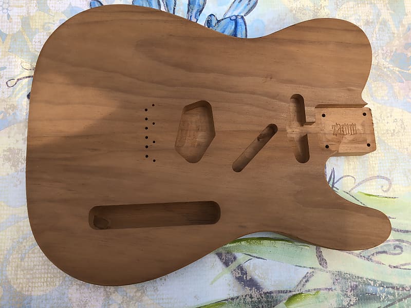 Roasted pine store telecaster body